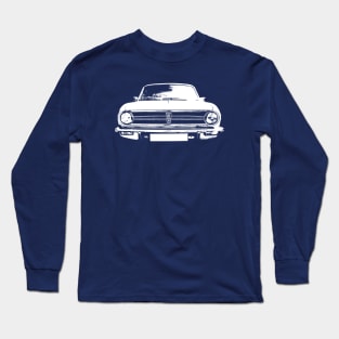 Austin Maxi 1970s British classic car monoblock white Long Sleeve T-Shirt